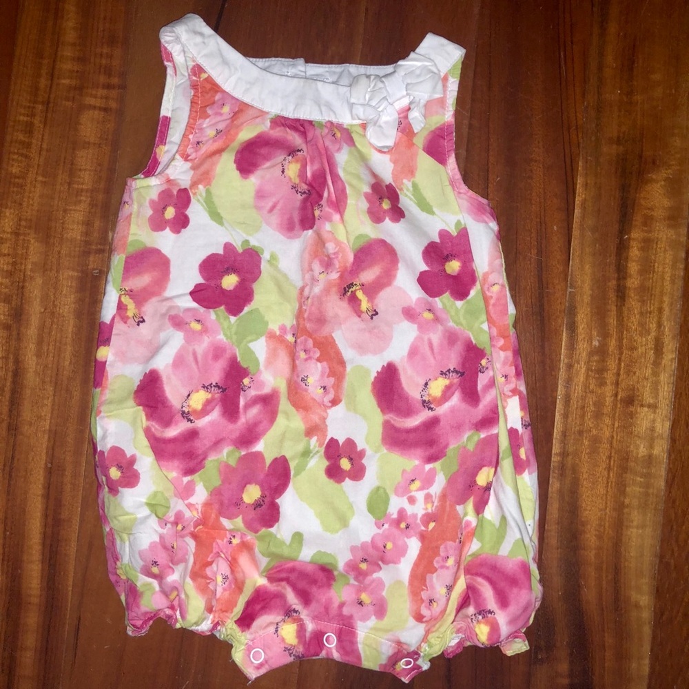12-18M Dressed Up by Gymboree Floral Bubble